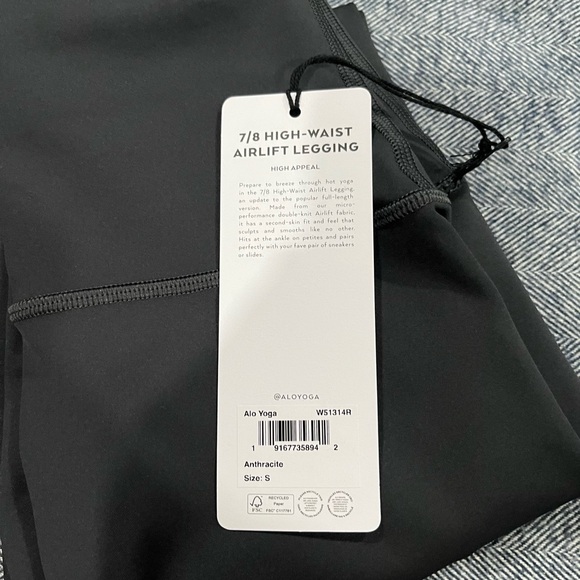 alo 7/8 high waist airlift legging | sizes xs, s, & m - Picture 4 of 6